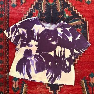 Dries Van Noten Watercolor Raglan Top - XS / Free Size - Read Description!